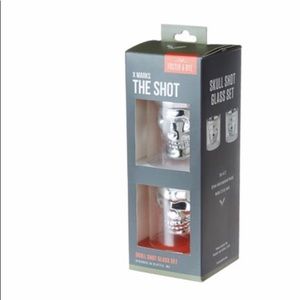 New! Skull Shot Glasses By Foster & Rye
